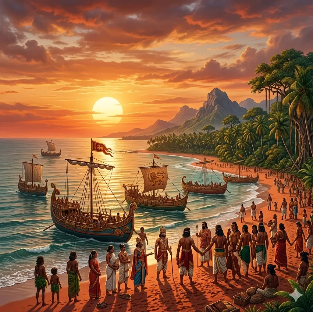 The Legend of Vijaya (543 BCE)
